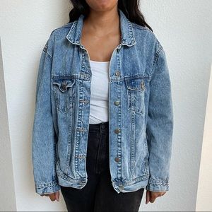 Oversized Boyfriend Denim Jacket
